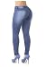 Curvify 764 Women's Butt-Lifting Skinny Jeans | High-Rise Waist, Brazilian Style Faded Washed 11