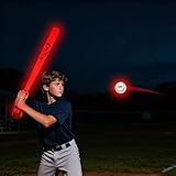 MPMVP Glow in The Dark Baseball SetοΌLight Up Baseball USB Charging Led Tball Set Glow in The Dark Toys for Night Practice, Backyard Games Baseballs Gifts for Boys 8-12 Baseballs Accessories