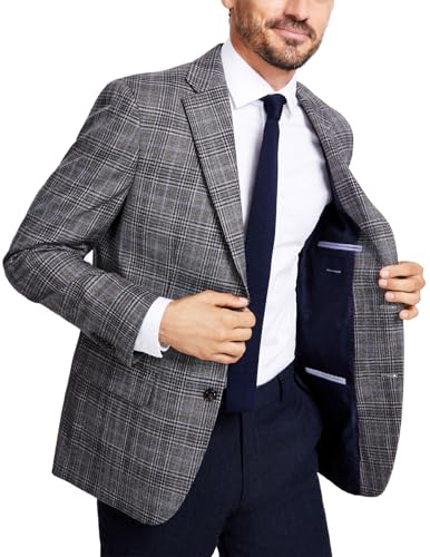 Tommy Hilfiger Mens Th Flex Sport Coat, Blue, 36 Regular4
