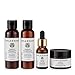 Fable & Mane Good Karma Hair Gift Set, for Stronger, Healthier Hair. Travel-sized Minis of HoliRoots Hair Oil, Hydrating Shampoo, Conditioner and Hair Mask