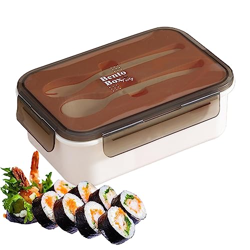 Onlynery Portapranzo da Viaggio - Contenitore per Alimenti a Prova di perdite con Fibbia Staccabile,Scatola Porta Snack per Picnic, Lavoro, Viaggio, Pranzo al Sacco sigillato per Adulti e Bambini