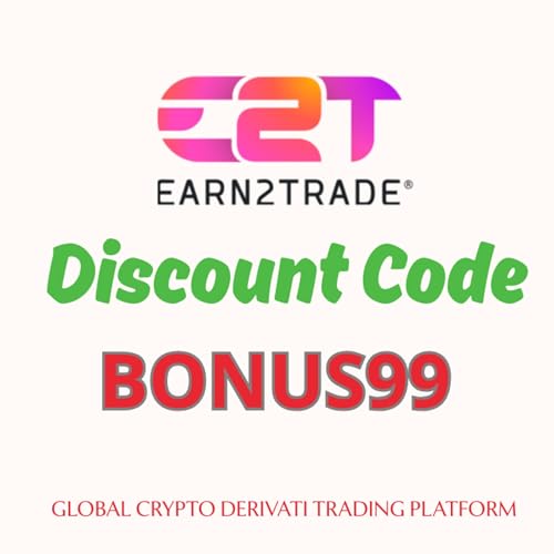 Page de couverture de Earn2Trade discount code “BONUS99” 2025