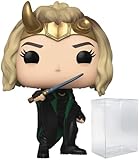 POP Marvel: Loki - Sylvie Funko Pop! Vinyl Figure (Bundled with Compatible Pop Box Protector Case), Multicolored, 3.75 inches