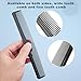 Disposable Combs in Bulk Individually Wrapped Widen and Fine Combs Straight Hair Combs for Women Men Long Handle Beauty Combs for Homeless, Hotel, Nursing Home (7in x 4in, Count, 200)