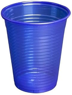 Monoart - Vaso (180 ml, 1000 unidades), color azul oscuro