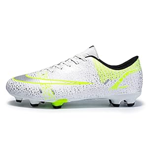 voetbalschoenen voor jongens Voetbalschoenen Lage Top Voetbalschoenen Heren Jeugd Spiked Lace-Up Sneakers Stollen Spikes Cleats Trainingsschoenen Professionele Voetbalschoenen Outdoor Sport Voetbalsch