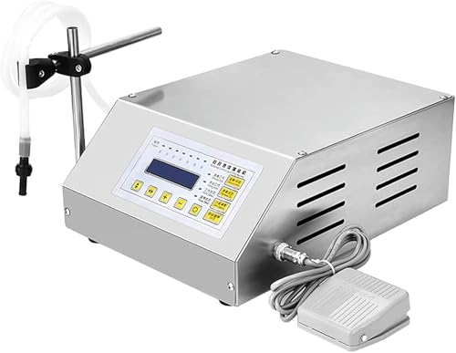 Llenadora automática de líquidos de 10 ml a 3000 ml con pantalla digital 8
