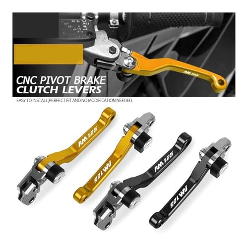 Levier d'embrayage pivotant pour restaurer les commandes d'une moto RM 125 2004-2008 - 2