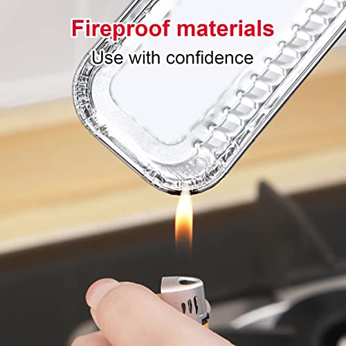Image of Uniflasy 60 Pack Drip Pan Accessories for Weber SmokeFire EX4 / EX6 / EPX6