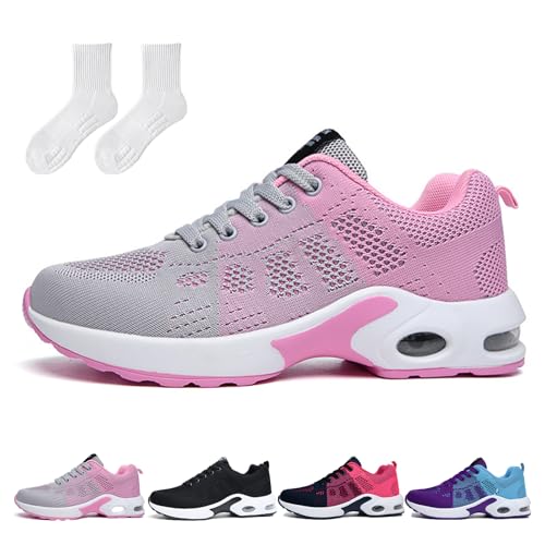 Musabela Orthopedic Shoes for Women, Mesh Casual Breathable Knit Air Cushion Shoes, Ortho Pro The Most