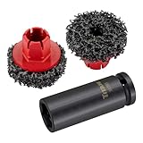 Titan 51798 Wheel Hub Cleaning Kit, Includes 1/2-Inch Drive Impact Socket & Brake...