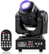 Amazon.co.jp: SEBRUANC 100W ムービングヘッドライト LED 回転DJ