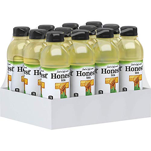 Honest Tea Organic Fair Trade Honey Green Gluten Free, 16.9 Fl. Oz, 12
