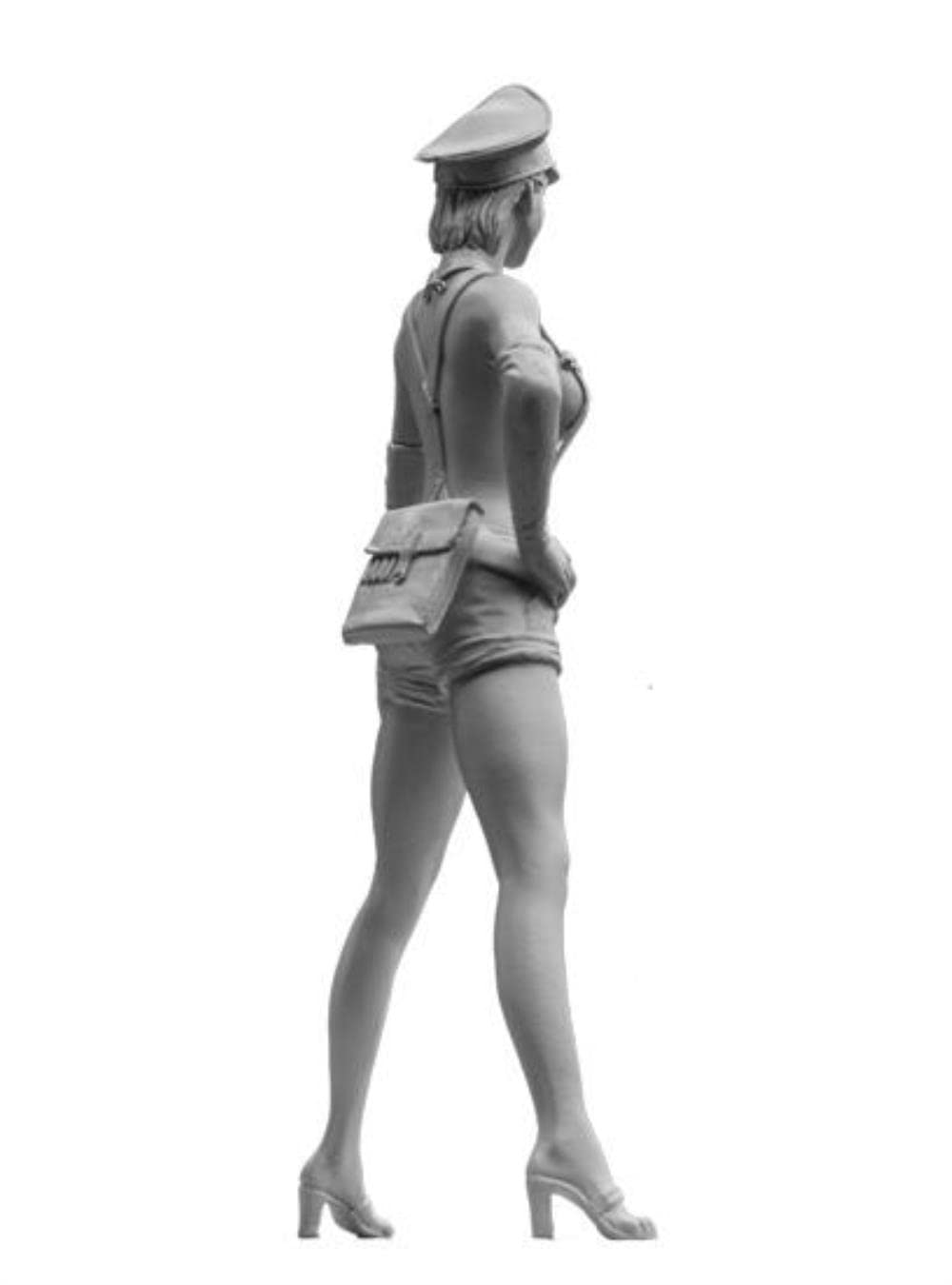 1/16 Verano Soldado Mujer Elsa Histórico Kit De Resina Modelo En Miniatura Sin Montar Sin Pintar