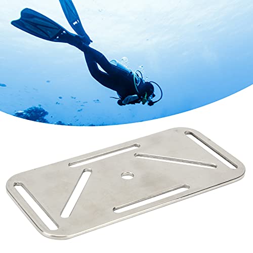Mokernali Diving Weight Belt Keeper, Diving Weight Belt Slider Stainless Steel Weight Belt Keeper Buckle Adjustable Weight Webbing Stopper Slider