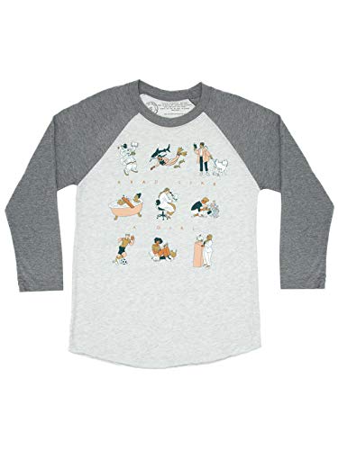 Out of Print Unisex/Men's Literary and Book-Themed Tee T-Shirt