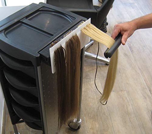 Porte extension de cheveux support extensions ventouse accessoire coiffure à clips - 2