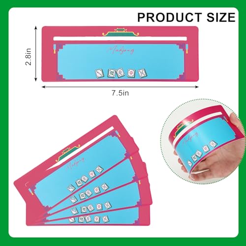 FYSUIMU 4Pcs Mahjong Card Guide Line Finder miniatura 2