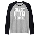 Hobart - Straight Outta Hobart Raglan Baseball Tee