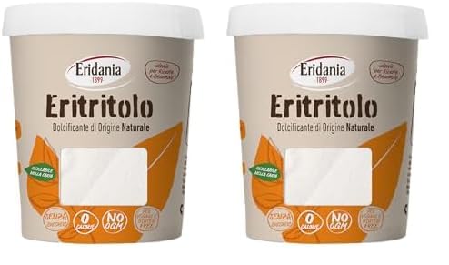 Eridania Eritritolo, Dolcificante di Origine Naturale, Sostituto dello Zucchero, per