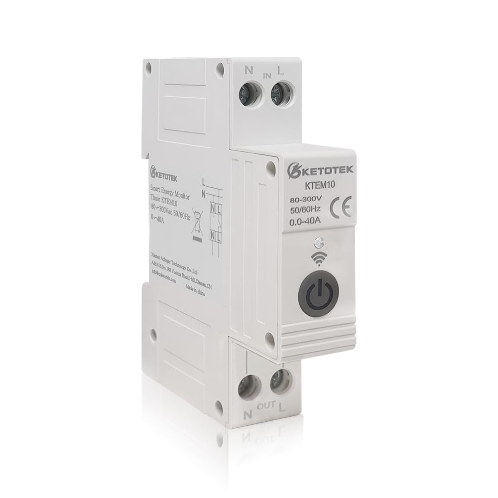 KETOTEK Smart Single Phase Electric Consumption Meter