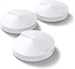 Kit Roteador TP-Link Wi-Fi Mesh AC1300 Gigabit 5GHz Deco M5, 3-pack