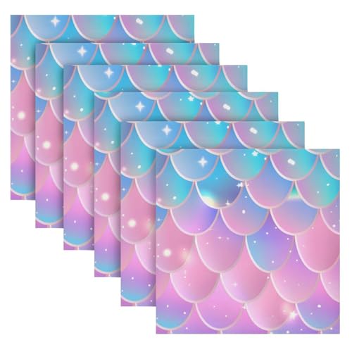 Servilletas de Tela Multicolor 20x20 pulgadas Pack 6 miniatura 2