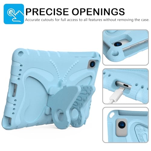 Funda Samsung Tab A11 Plus con diseño de mariposa para el aprendizaje 2