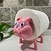 JINPIAOPIAO Funny Animal Roll Holder Compact Bathroom Decors Storage Organizers Easy Assembly Without Tool Need