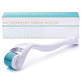 Premium Derma Roller by Yoove | 540 Stainless Steel Micro Needles | Face & Body Microneedle Roller Kit | Safer & More Effective Than Microdermabrasion (0.25mm)