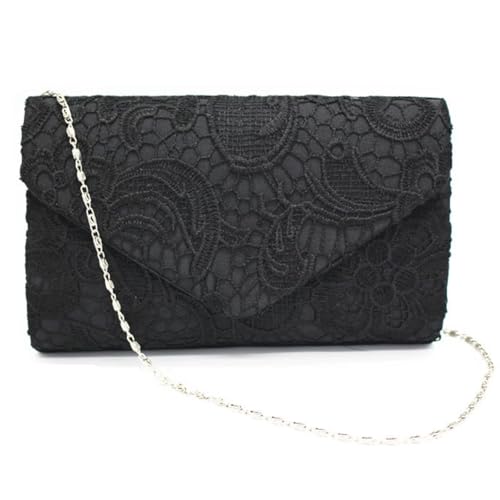 Image of 2026 Lace Embroidered Clutch Dressy Purse Envelope Evening Bag