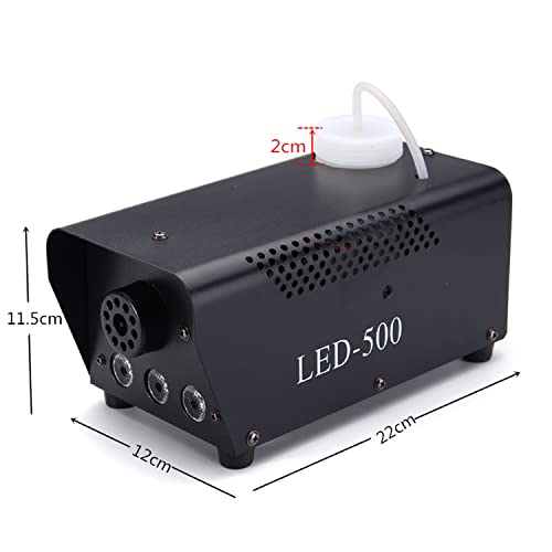 Machine à fumée de brouillard LED portable et télécommandes pour effet de scène - 7