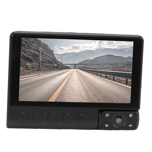 Dashcam 1080P HD con triple objetivo gran angular para camiones 2