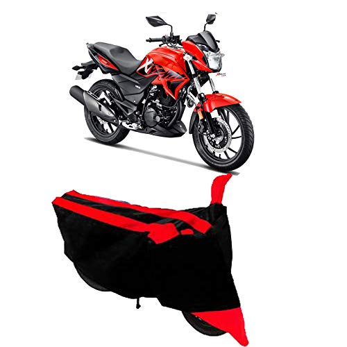 Bull Rider 2 Wheeler Bike Cover for Hero Xtreme 160R(Black and Red) (B08HV7JKYQ) Amazon Price History, Amazon Price Tracker