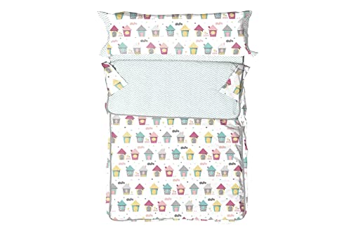 Saco Nórdico Cool Kids De 100% Algodón Para Cama De 90 Cm, Suave Y Acogedor, Ideal Para La Habitación De Los Más Pequeños