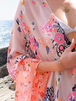 Moss Rose Women Summer Bikini Kimono Bathing Suit Cover Ups for Swimwear