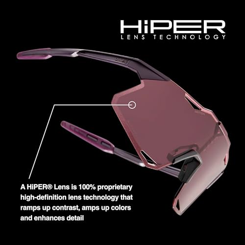 100% Hypercraft XS - Matte Black - Smoke Lens Shield Sunglasses