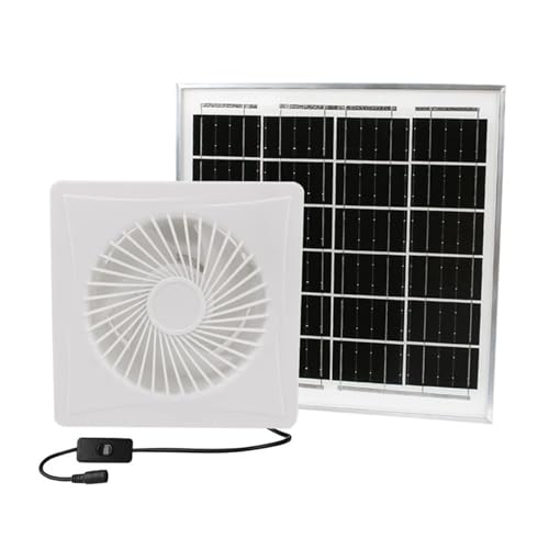 Ventilateur d'extraction solaire pour ventilation efficace de maison - 2