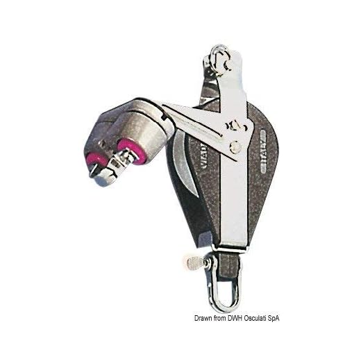 Bozzello 1 puleggia arricavo strozzascotte B