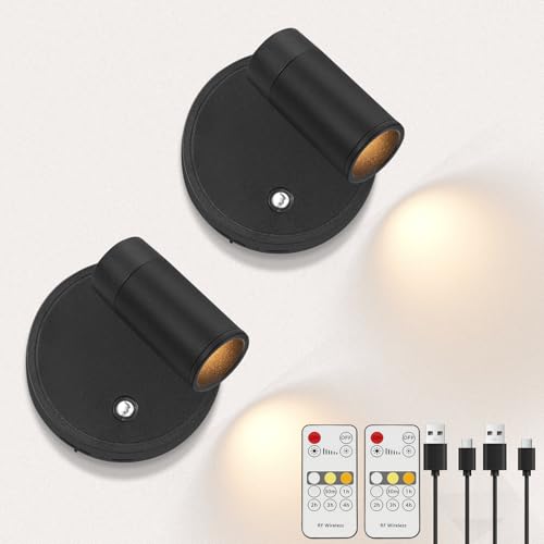 Kambo LED Kabellose Spotlichter, Magnetmontage Wandlampe, Akku Spot...