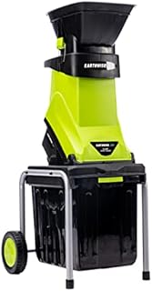 Earthwise GS70015 15-Amp Garden Corded Electric Chipper, Collection Bin