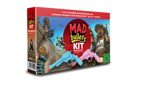 Mad Bullets Kit Nintendo Switch accessoire manette tir arcade jeu vidéo