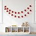 Strawberry Garland Decorations – 36 PCS | Strawberry Party Supplies for Birthday, Summer Picnic, Fruit Theme Decor | Cute Hanging Banner for Wall, Table, Photo Booth, Cake Smash