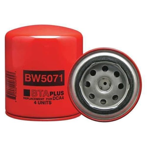 Baldwin Coolant Filter, 3-11/16 x 4-3/8 in