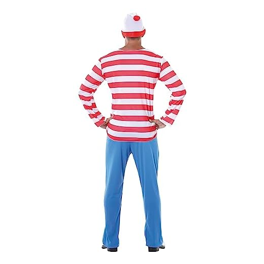 FIESTAS GUIRCA Disfraz de Viajero Perdido Hombre incl. Gorro - Disfraz Excursionista Rojo y Blanco Hombre Talla S 46-48