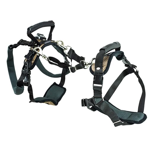PetSafe Carelift, Pettorina di Supporto per Cani, Ausilio per il Sollevamento di Tutto il Corpo con Impugnatura, per Cani Disabili o Anziani, Comodo, Traspirante, Facile da Regolare, M