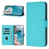 YIRRANZD Cover per Samsung Galaxy S23 Ultra, Custodia a Libro in PU Pelle [Slot Carte] Premium Flip Caso Portafoglio, Antiurto Wallet Case Cover per Samsung S23 Ultra (Azzurro lago)