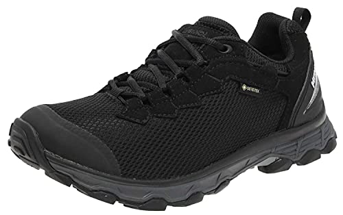 Meindl Herren Wanderschuhe Activo Sport GTX wasserdichter Hikingschuhe Schwarz 44.5 EU