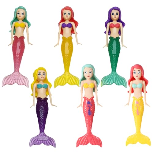 KRYMXAR Poolspielzeuge Kinder, Tauchspielzeug Für, 6 Stück Wasserspielzeug Outdoor, Schwimmbad Spielzeug Für Pool Und Pl...