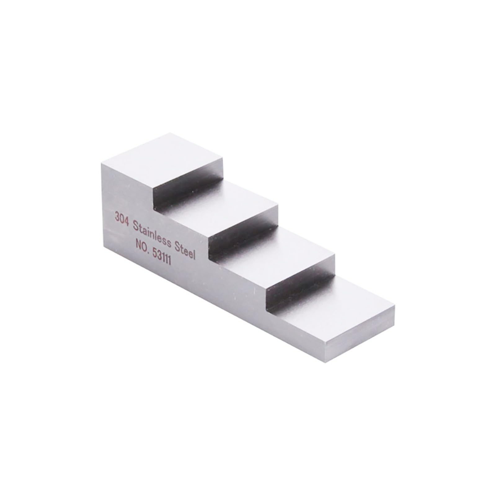 Płytka wzorcowa, Blok 4-stopniowy Test Kalibracji Klina Krokowego Grubość Bloku 3 Mm 5 Mm 10 Mm 15 Mm Blok Testowy(4millimeters)